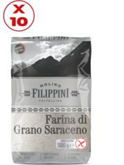 Confezione Risparmio Farina Grano Saraceno X10 <br /> 1000 g